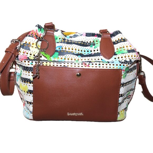 DESIGUAL Florida Marine Original Print Hand and Shoulder Bag - Picture 11 of 15